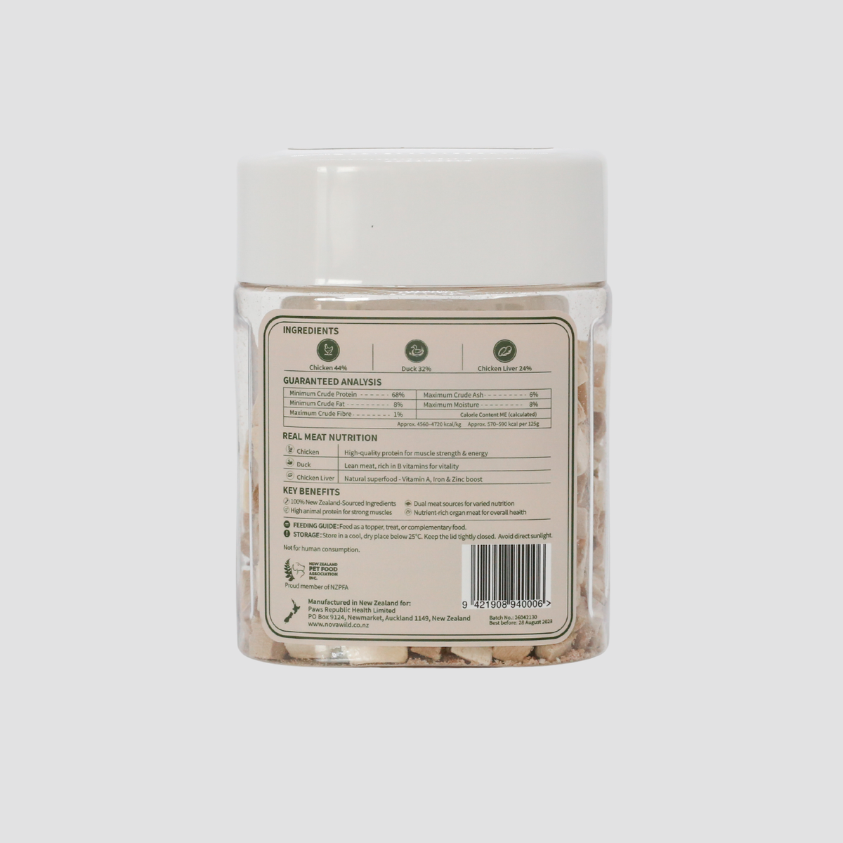 Farm Recipe | Chicken, Duck & Chicken Liver 125g