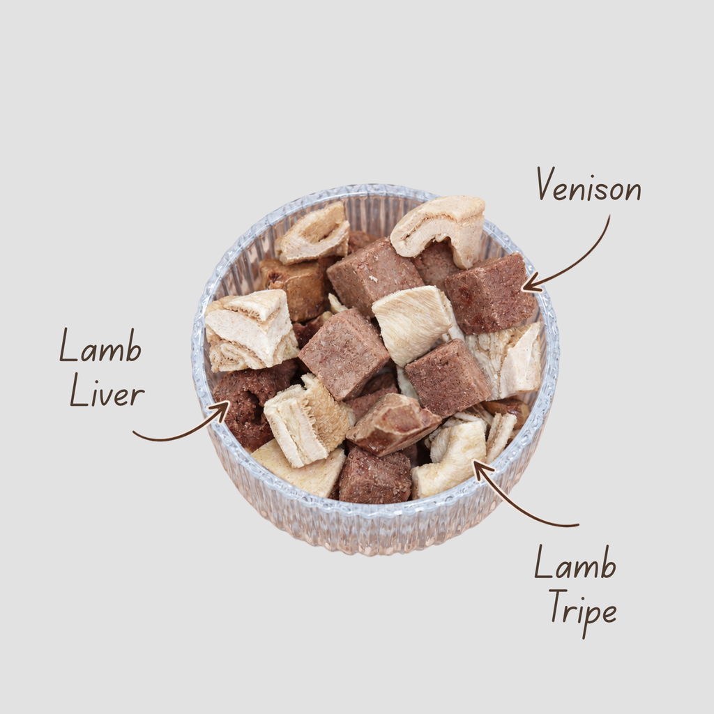 Pasture Recipe | Venison, Lamb Tripe & Lamb Liver 125g