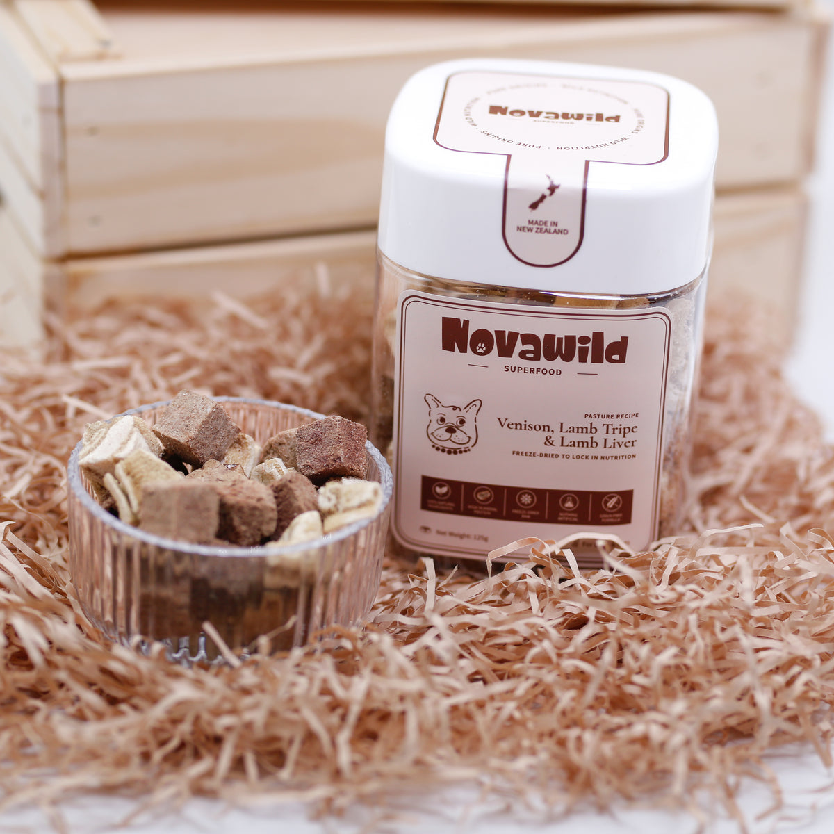 Pasture Recipe | Venison, Lamb Tripe & Lamb Liver 125g